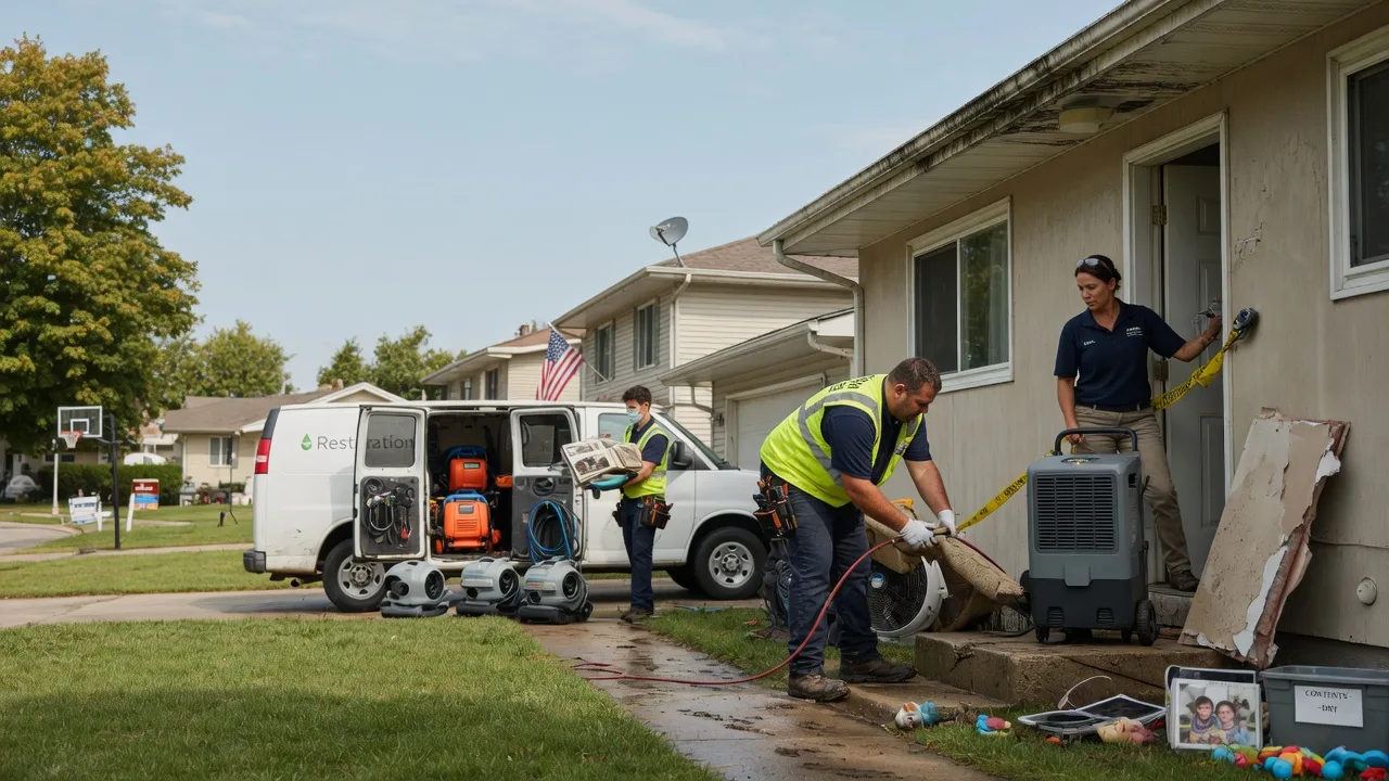 Water Damage Restoration in Middleburg, OH near me